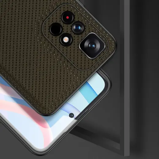 Dux Ducis Fino case cover covered with nylon material Poco M4 Pro 5G green Photo