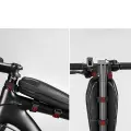 Rockbros B62-1 bicycle bag for handlebar or frame 3 l - black Фото num