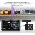 Car Dash Cam DVR-03 4,0 inches + rear camera Foto 11