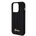 Guess Sequin Script Logo Case for iPhone 14 Pro Max Black — Photo 4