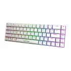 Fifine GK1W mechancial keyboard, 65% RGB (white) Photo
