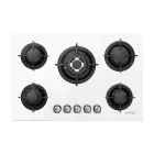 ISEASY MGBG-775 gas hob with 5 burners (white) Foto 1