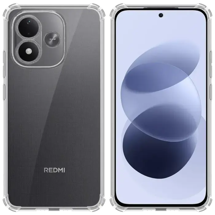 Tactical TPU Plyo Cover for Xiaomi Redmi Note 17 4G/5G Transparent
