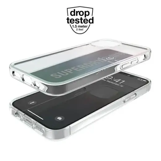SuperDry Snap iPhone 12 mini Clear Case Gradient 42598 Фото num
