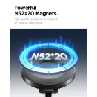 SPIGEN MFT36 VACUUMLOCK MAGNETIC MAGSAFE DASHBOARD CAR MOUNT BLACK Photo