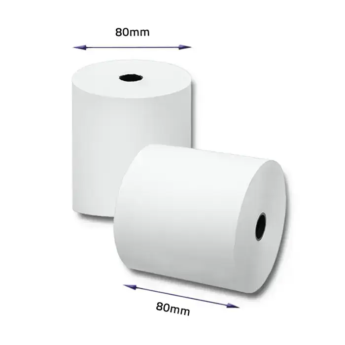 Qoltec Thermal roll 80 x 80 | 65g/m2 | 10pcs | BPA free Foto 3