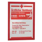 Pašlīpoša kabata DURABLE DURAFRAME® A4, ar rāmi, sarkana krāsā, 2 gab./iepak. Фото num