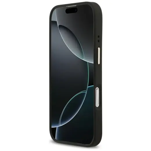 Guess 4G Logo Plate MagSafe Case for iPhone 17 Black Foto 5