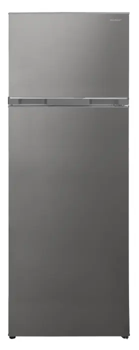SHARP ledusskapis ar saldētavu, 171l, 145 cm, sudraba