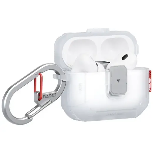 Case Skinarma Mecha LE for AirPods Pro 3 transparent Foto 2