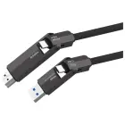 Cable 4smarts ComboCord USB4 HDMI 240W 1.5m black Foto 2