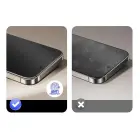 Tel Protect Full Glue 6D Matt Tempered Glass for Iphone 12/12 Pro Black — Foto 4