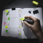 Teksta marķieris SCHNEIDER JOB, zils Foto 12