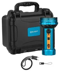 Lukturis Olight Marauder Mini 2 10000 Lumens USB-C Blue