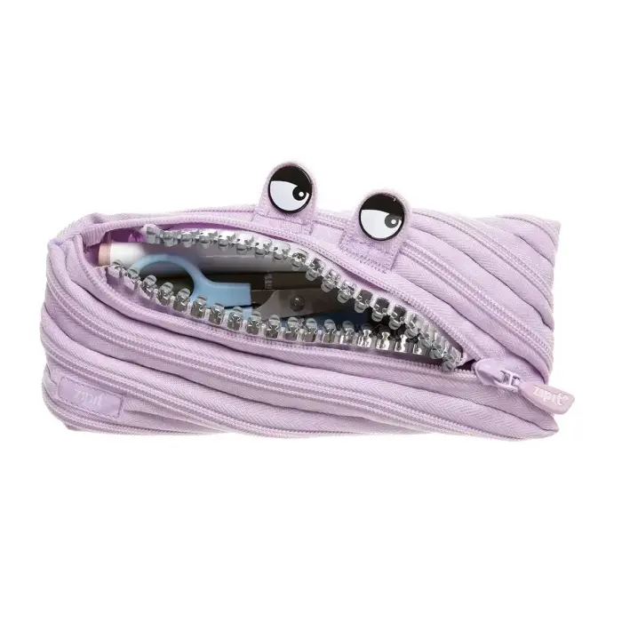 Penālis ZIPIT Grillz Monster Pouch, ceriņu krāsa Foto 2