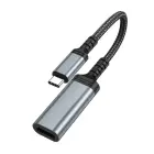 Cable USB C to HDTV conversion cable Hoco 4K 30Hz 0,2 m UA43A metal gray Foto 5