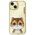 Nimmy Big Eyed Pet 2.0 Cat phone case for iPhone 15 brown Photo