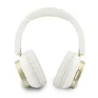 Guess Rectangle Metal Script Logo ENC Wireless Headphone White — Foto 2