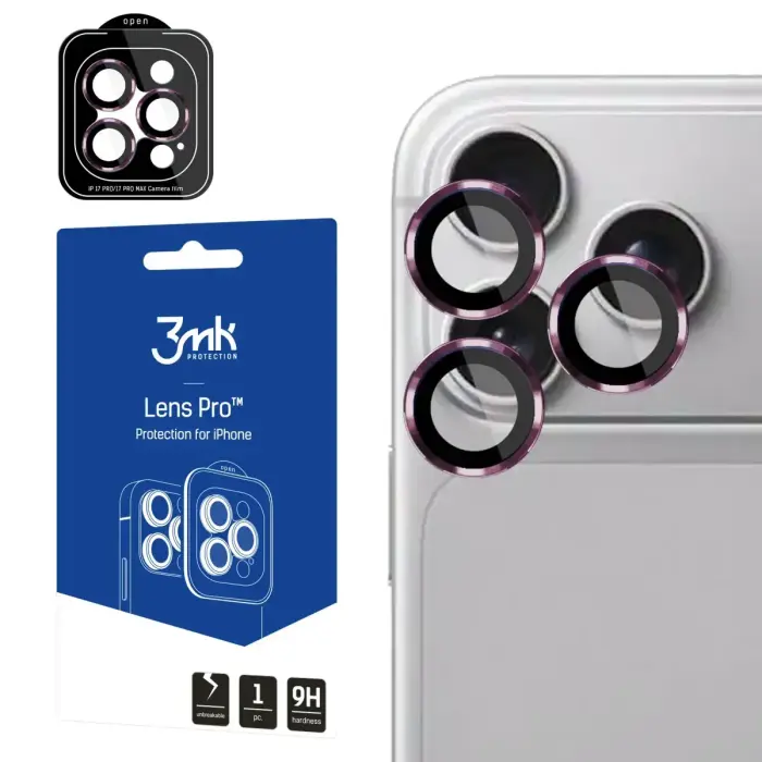 3mk Lens Protection Pro kameras aizsargstikls telefonam iPhone 18 Pro | iPhone 18 Pro Max