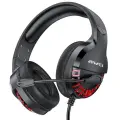 AWEI słuchawki gaming ES-770i nauszne gamingowe z mikrofonem czarny|black Foto 1