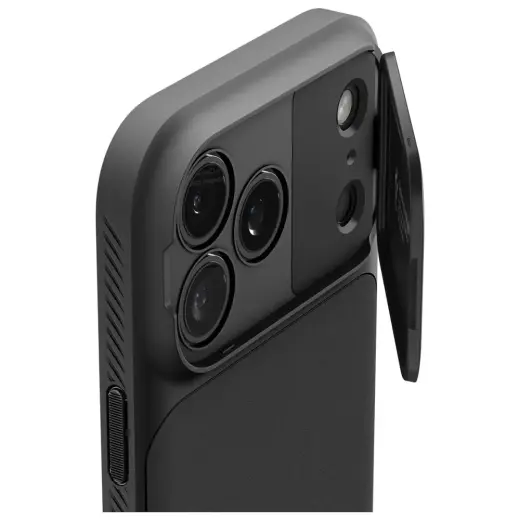 Spigen Optik Armor Mag MagSafe Case for iPhone 17 Pro Max Black Foto 6