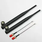 Qoltec Wi-Fi antenna 2.4/2.5 GHz | 5.1/5.8 GHz | 5dBi | omnidirectional | Indoor Photo