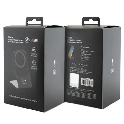 BMW nice. induction BMDCSMADGPK 15W black|black M Edition MagSafe Фото num
