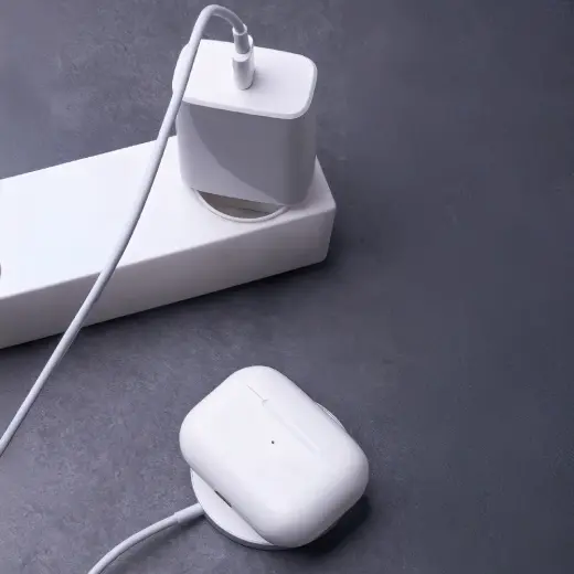 Forever MAWC-400 magnetic wireless charger 15W white 3in1 Photo