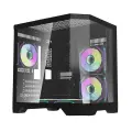 Darflash FT350 computer case + 5 aRGB fans (black) — Foto 1