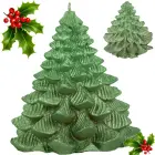 Ziemassvētku svece eglīte 1 gab | 6h Foto 1