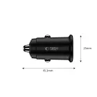 Tech-Protect CC02 35W Car Charger 2-Port USB-C | USB-A - Black Foto 3