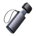 Baseus Lite Series SD|TF memory card reader, USB (gray) Foto 4