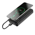 Maxlife MXPB-01 Внешний аккумулятор (powerbank) 20000 mAh 2 x USB черный Фото num