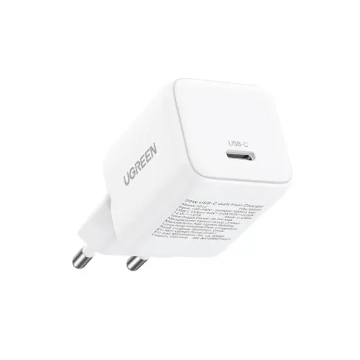 Ugreen X513 зарядное устройство | 30W | GaN | USB-C | с проводом USB-C на USB-C в комплекте | белое Фото num