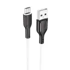 Borofone Cable BX63 Charming - USB to MicroUSB - 2,4A 1 metre black-white Foto 3