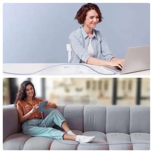 Joyroom S-AL012A14 провод для передачи данных и зарядки | USB-A на Lightning | 12W | 1.2m | синий Фото num