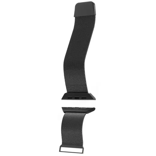 Puro Milanese Stainless Steel Apple Watch Band 38|40|41mm - Black Фото num