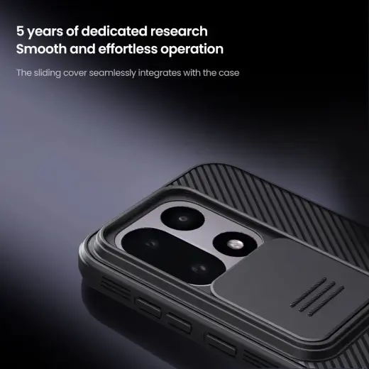 Nillkin CamShield PRO Hard Case for OnePlus 15 Black Foto 2