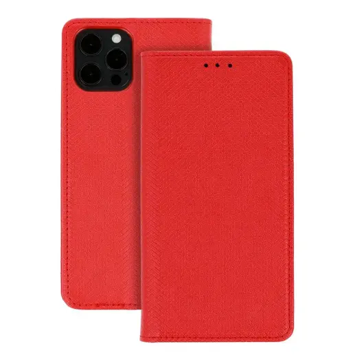 Smart Book MAGNET Case for XIAOMI 12 PRO RED
