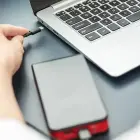 Qoltec data transfer and charging cable | USB-C to USB-A | 1m — Photo 4