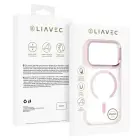 Liavec Cloudy Case with Metal Camera Frame for Iphone 18 Pro/17 Pro pink Control Button) — Foto 5