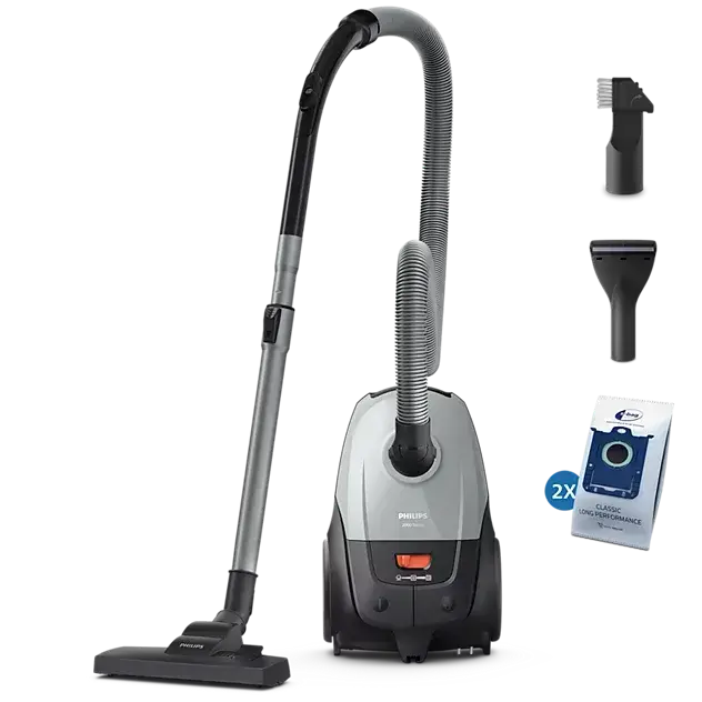 PHILIPS 2000. sērijas putekļsūcējs, 800 W, gaiši pelēks