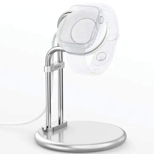 SODI Stojak na Apple Watch SAW-300 srebrny|silver Photo