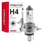 Halogen bulb H4 24V 75/70W UV filter (E8) — Photo 1