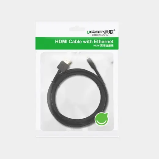 Ugreen HD127 micro HDMI - HDMI 2.0 4K 60Hz cable 1 m - black Фото num