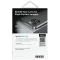 Uniq Optix Aluminum Camera Lens Protector for iPhone 14 Pro | 14 Pro Max camera lens with applicator - silver Foto 4