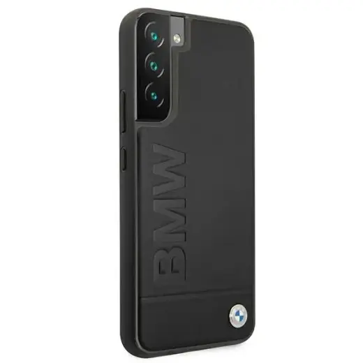Etui BMW BMHCS22MSLLBK S22+ S906 czarny|black hardcase Signature Logo Imprint Foto 4
