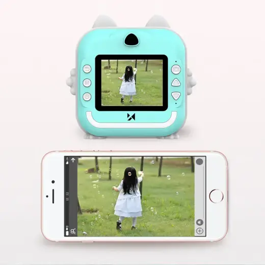 Wozinsky WDT-02 Thermal Printer Camera for Kids - Blue Foto 9