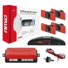 Parking assistant system LED 4 sensor black inside mount 16,5mm — Photo 1