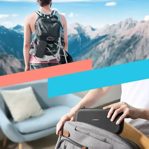 Ugreen Case Box for Nintendo Switch and Accessories 26 cm x 12 cm x 4 cm black (LP174 50974) Foto 10